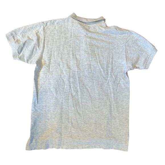 Vintage J. Crew Golf Polo Shirt 100% Pima Cotton Short Sleeve Gray Men's Small - Picture 3 of 7